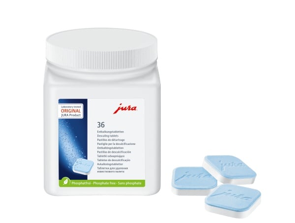 Jura 2 Phase Decalcifying Tablets – 36 pack